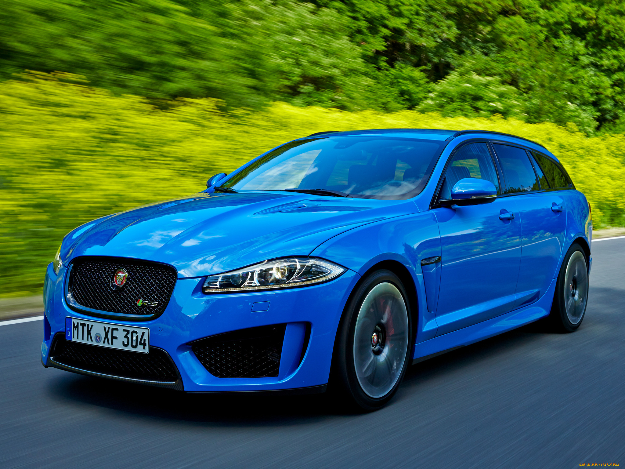 , jaguar, xfr-s, sportbrake, 2014, 